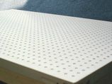 Composite acoustic substrate (opening, slotting)