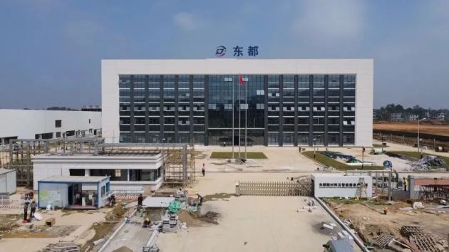 【厂房防火墙案例】江西省东都智能装备科技有限公司
