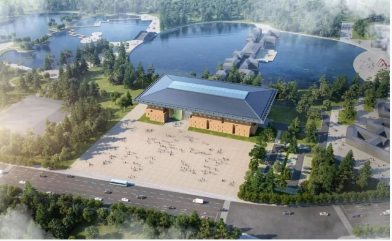 Case of Low-Density Gray Silica Base Board] Empowering the New Height of Aestheticism for the Special-Shaped Walls of Suzhou Museum in Jiuquan, Gansu